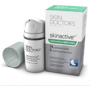 Нічний крем для регенерації шкіри обличчя Skin Doctors Skinactive 14 Night Cream